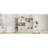 Multifunctional Left-Right Combination Hall Cabinet (Can Be Used Separately) With Storage And 4 Hooks, Storage Cabinet/ Hall Tree 2 In 1 For Living Room, Kitchen And Hallway,Antique Beige-1295562917