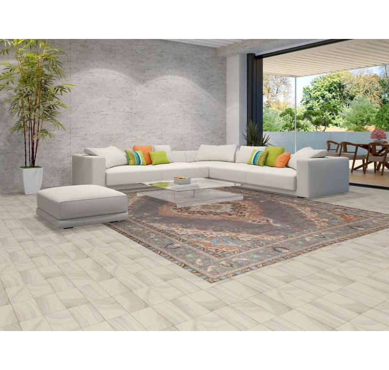 Tapis traditionnel gris rétro 10 x 12