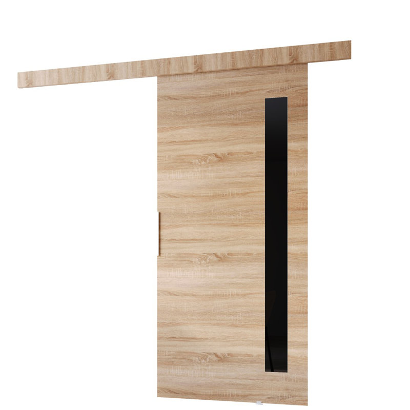 Calliope Veneers Sliding Doors, Sonoma Oak, 205cm H x 76cm W x 1.6cm D