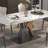 Italian style luxury rectangular dining table sets-107335449