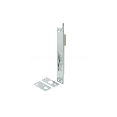 Deltana 12EFB26 12", 18", 24" and 39" Extension Flush Bolt, Solid Brass in Polished Chrome