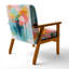 Upholstered Accent Chair-1745040934