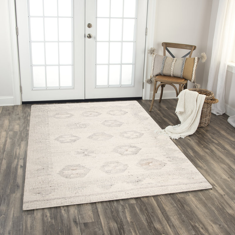 Tapis tissé à la main Almyra Dhurrie, Rectangulaire 8 pi x 10 pi