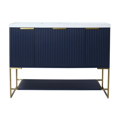 Meuble-lavabo sur pied simple 47,2 po Seeta