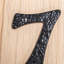 9cm H Iron House Number