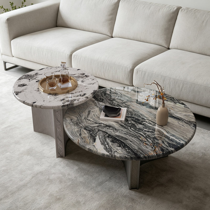 Holz, H 14,2 po x l 35,4 po x P 35,4 po, Gris