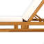 Ensemble de chaises longues en bois d'acacia avec coussins de salon résistants à l'eau-1051958664