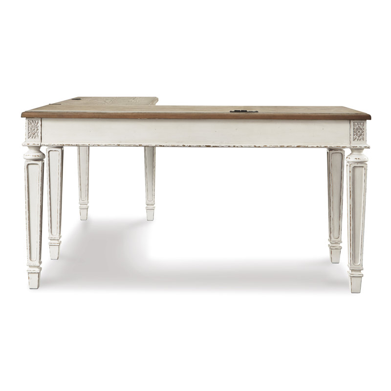 Buela L-Shaped Writing Desk