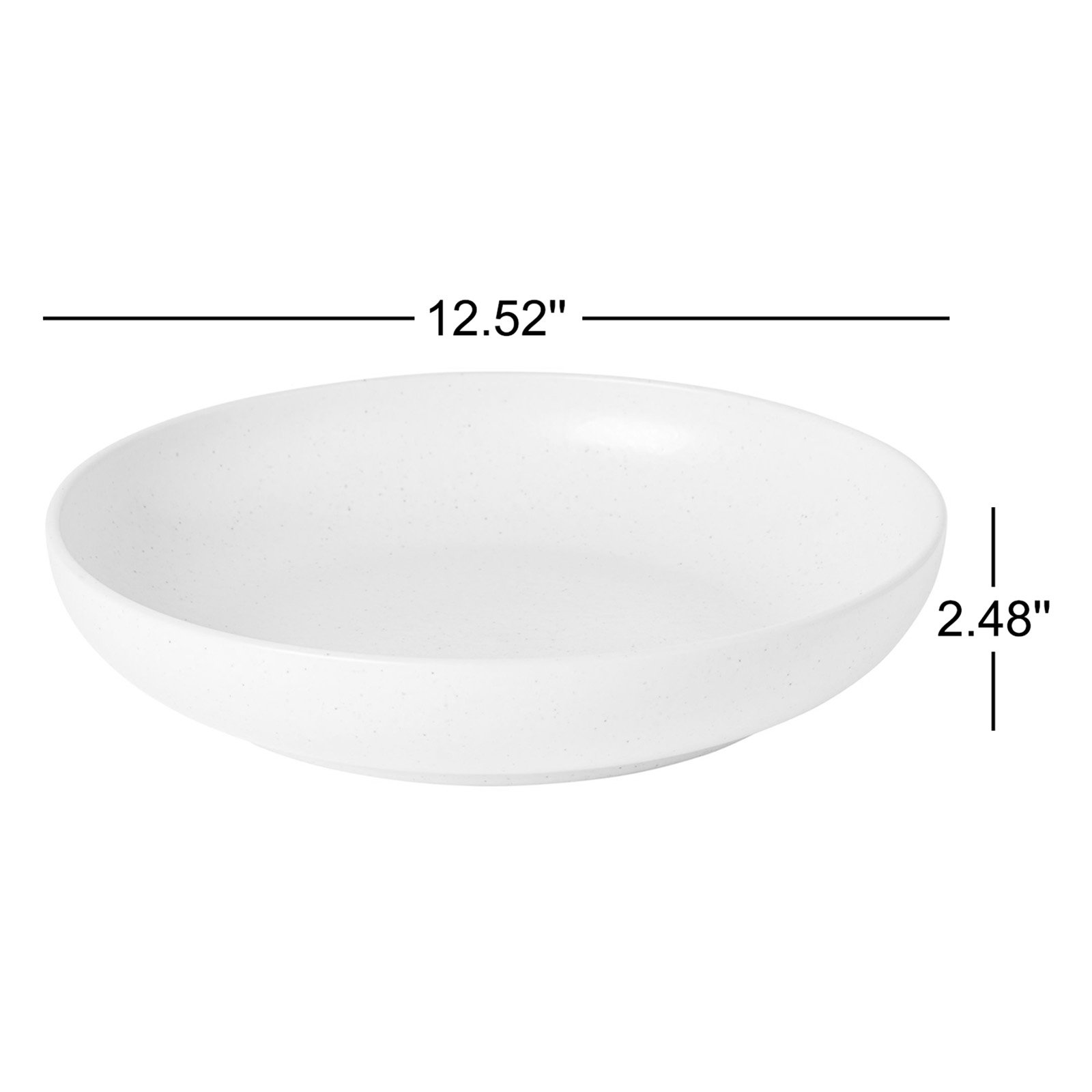 Casafina Pacifica Serving Bowl, Marshmallow