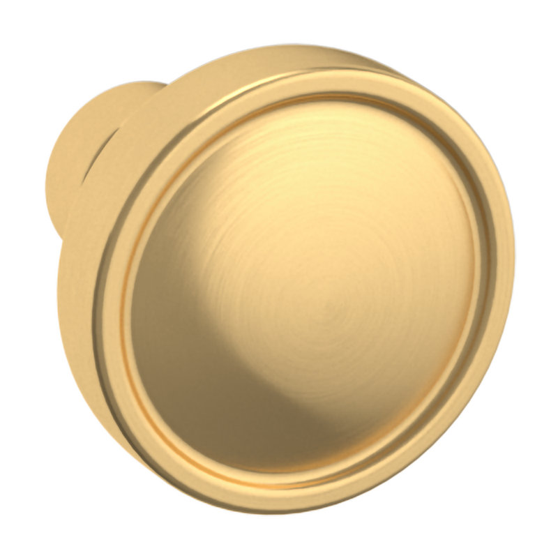 4402 Tulip Knob, 1.25", Satin Brass