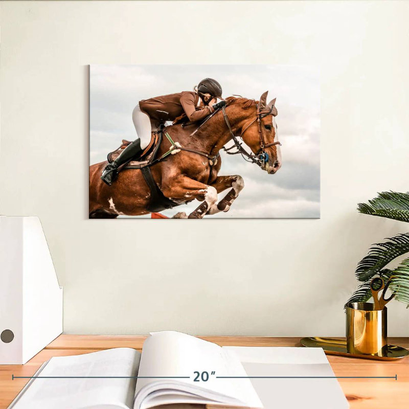 Sireci Equestrian Show Jumping, 8" H x 12" W