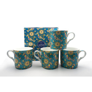 Bone China Coffee Mug (Set of 4)