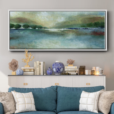 Mountain Pass- Framed Canvas
