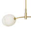 Artemis Pendant Double (Natural Brass with Alabaster Glass)-779107122-779107123