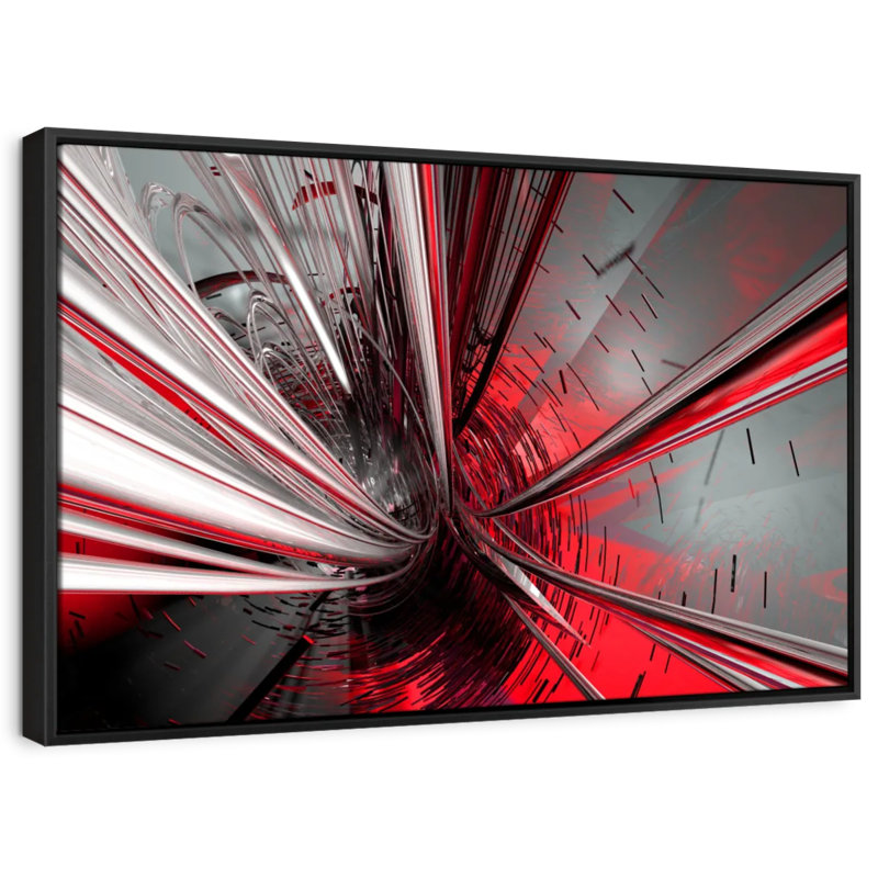 Abstract " Deep Fractal Abstract ", 43" H x 29" W