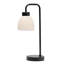 Alakai 41cm Desk Arch Metal Table Lamp with Glass Shade-106543007