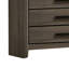 Commode 4 tiroirs en bois massif Janeanne