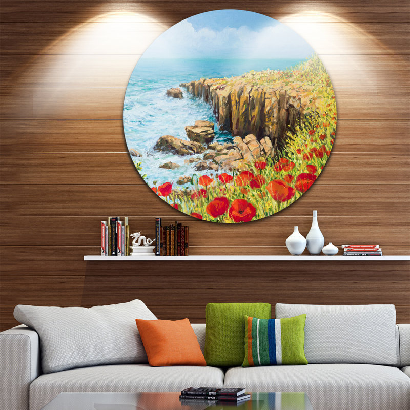 « summer breeze », reproduction d’art sur métal, H 38 po x l 38 po x P 1 po