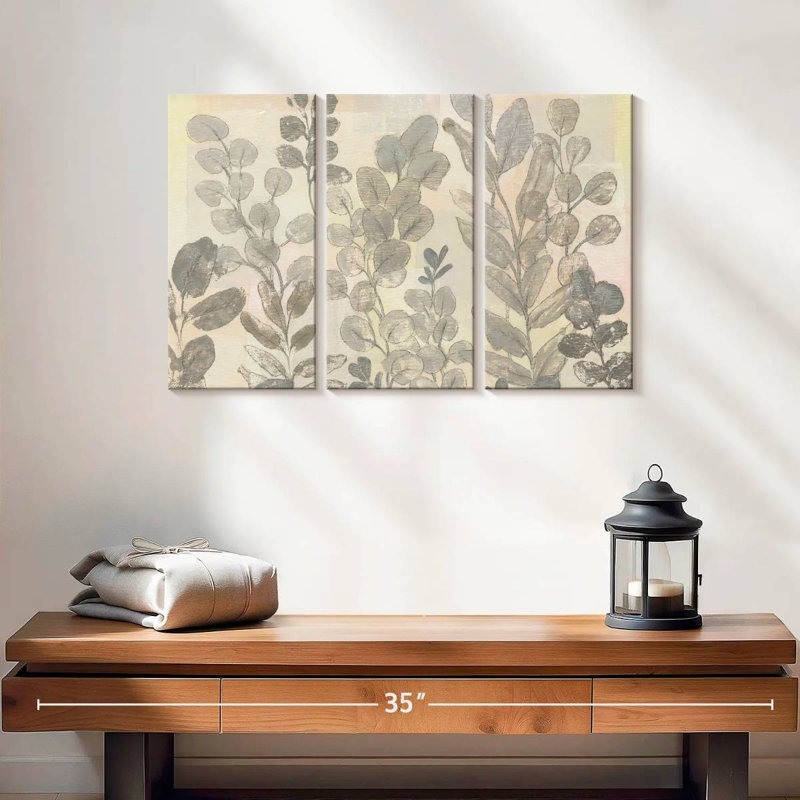 Leaf Pattern I, 14" H x 23" W
