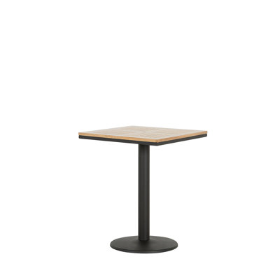 Heredia Square Metal Outdoor Bistro Table , 60cm cm W 60cm cm D