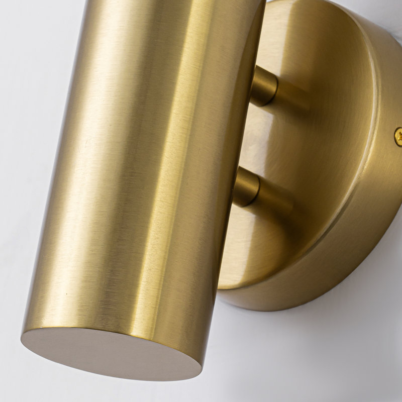 15''H 1-Light Tube Dimmable Bathroom Wall Sconce