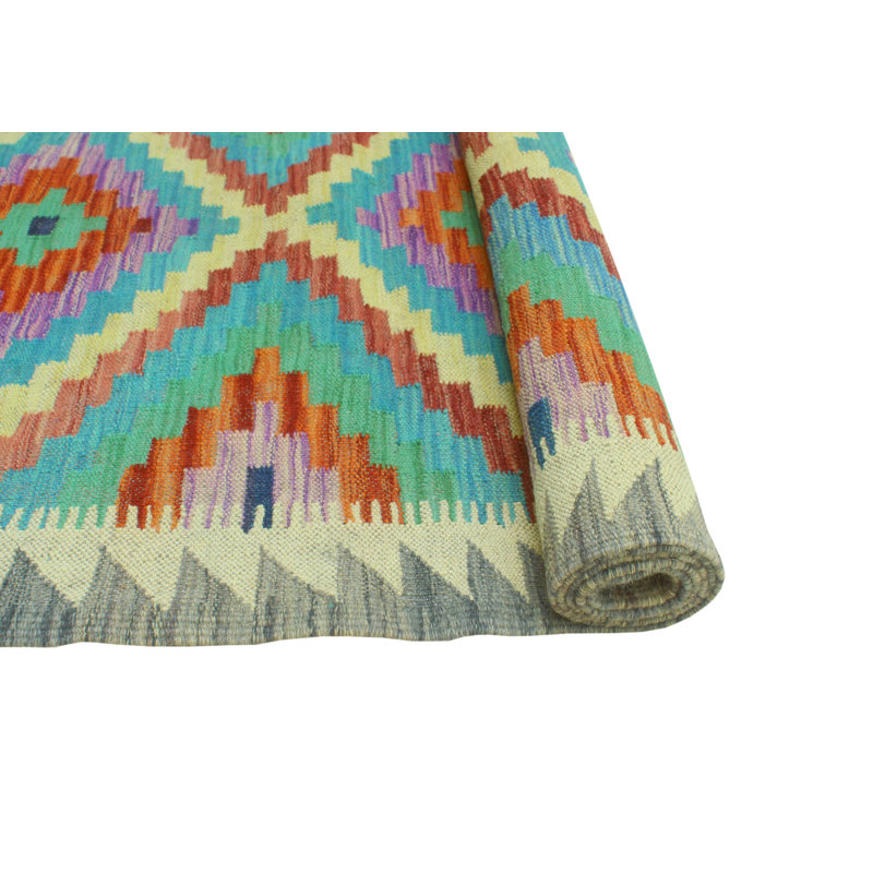 Bobbee Wool Geometric Indoor Rug