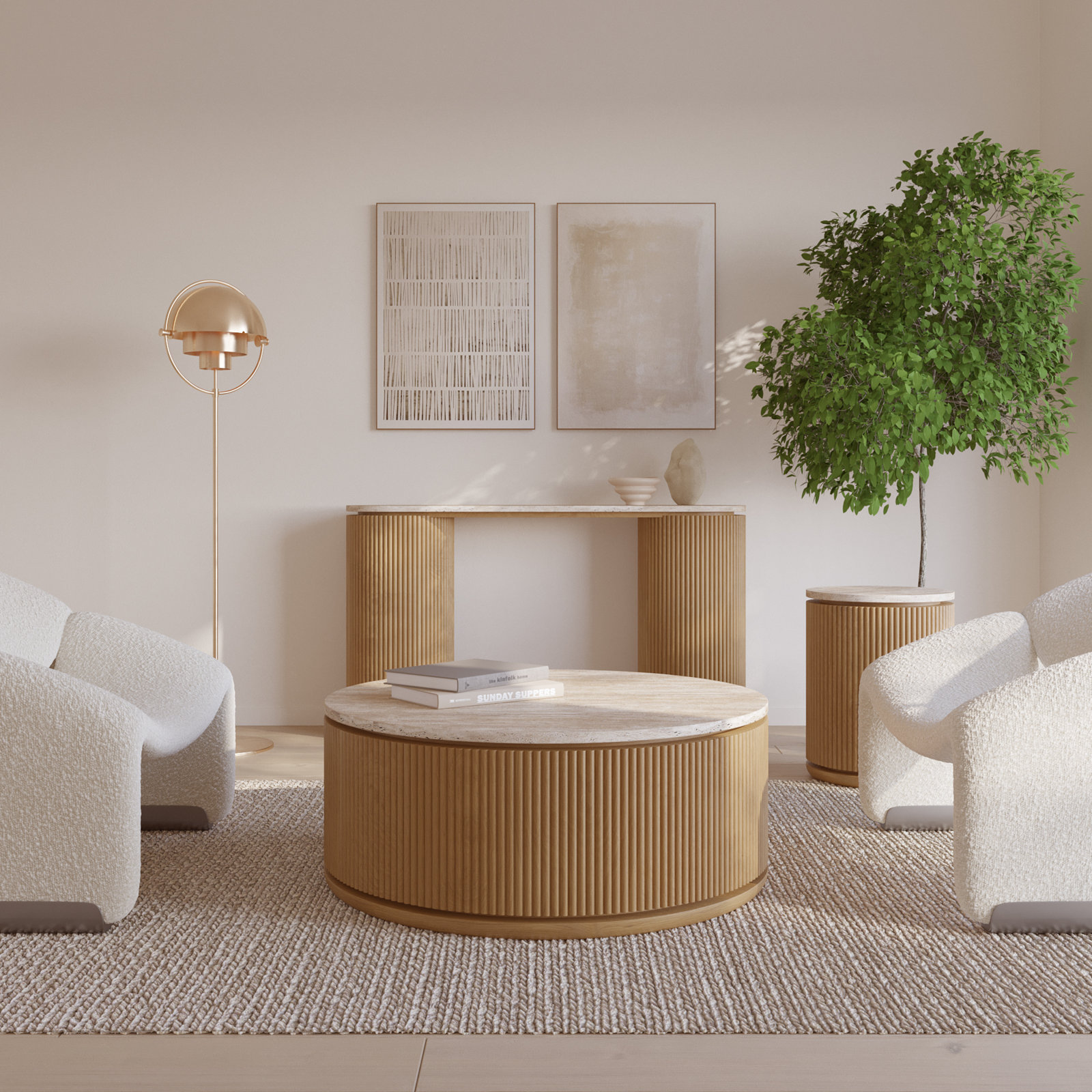Aster 16" End Table