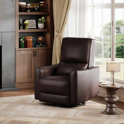 Faux Leather Chaise Lounge