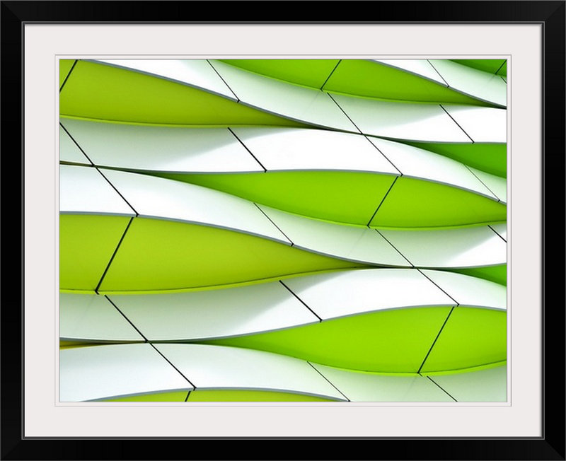 «Straub 'Waving» par Gerard Jonkman, impression, Cadre noir, H 35 po x l 44 po x P 1 po