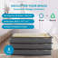 3 grands sacs de rangement sous le lit Smartcube