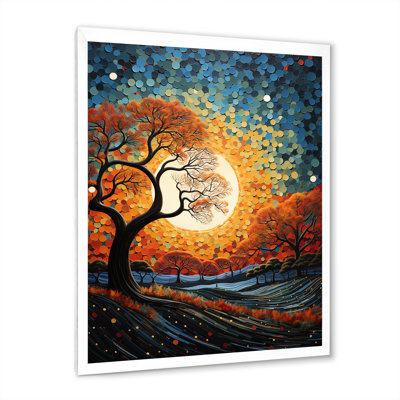Spiritual Embrace Baobab Tree I - Art mural sur toile, arbre baobab
