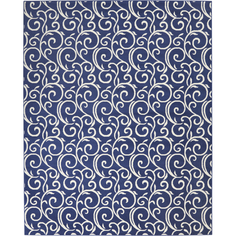 Yohei Abstract Indoor Rug, Rectangle 7'10" x 9'10"