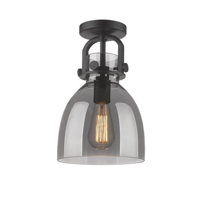 Borgen Glass Semi Flush Mount