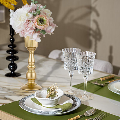 Metal Vase, Elegant Decorative Vase