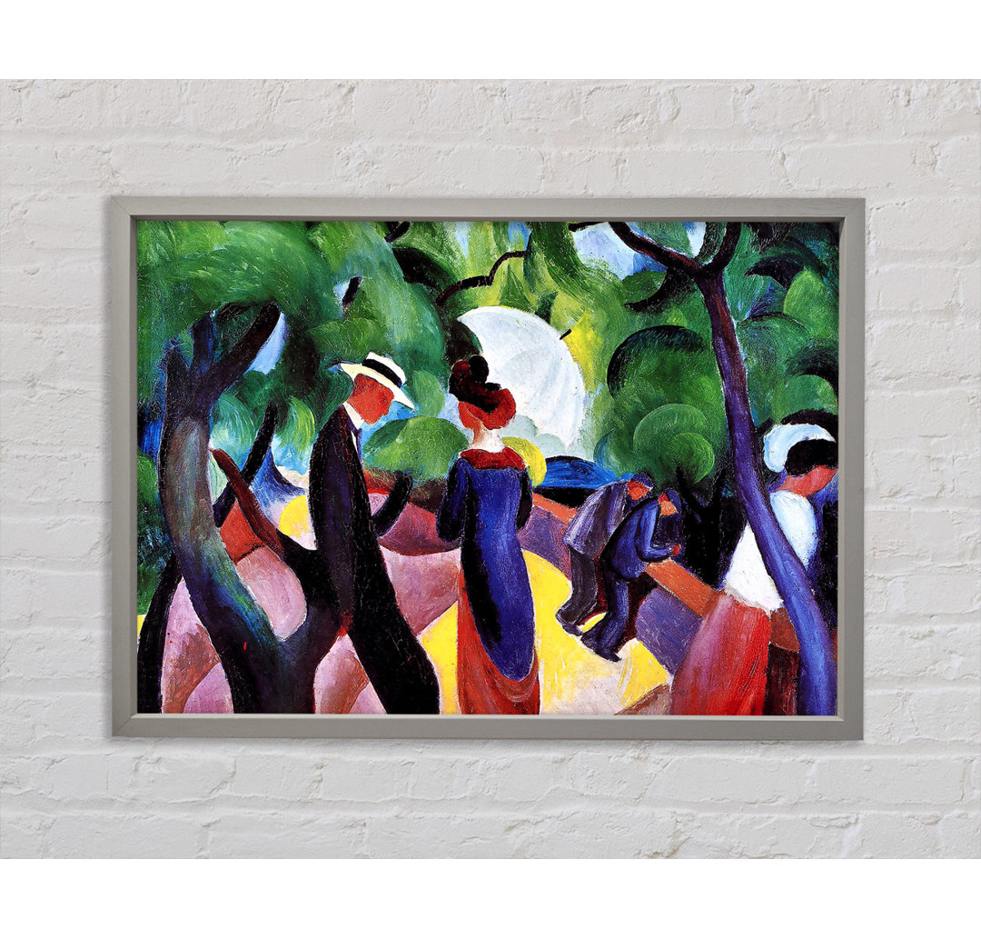 August Macke Promenade - Druck