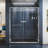 Infinity-Z 60" W x 74.75" H Framed Sliding Shower Kit-859016580-859016606