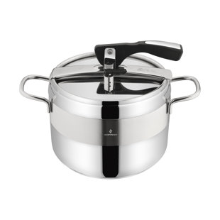 Stainless Steel Pressure Cooker  (6 L)