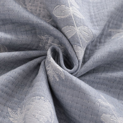 3 Layer Toddler Blanket, Muslin Cotton Jacquard Bed Blankets - NTBAY
