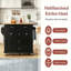 140 cm W Kitchen Island with-1435372342