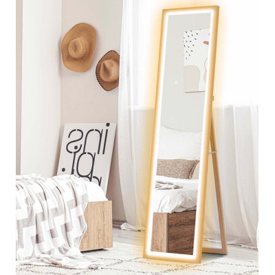 Demetrias Rectangle Leaning and Freestanding Full Length Mirror