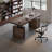 Height-adjustable table with storage cabinet-114728318