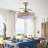 Isajah 43'' Ceiling Fan with LED Lights