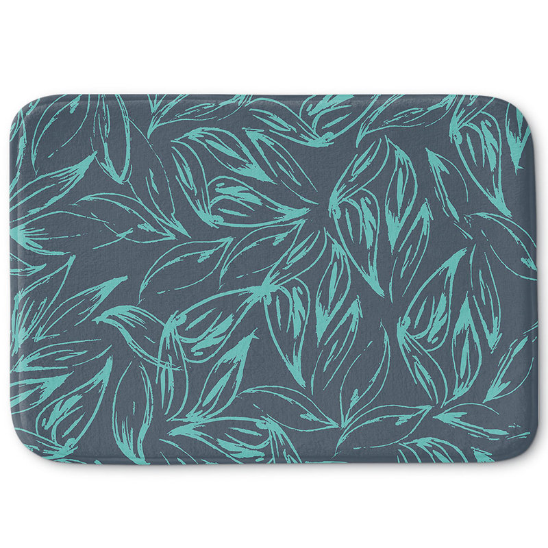 Non-Slip Bath Mat, 34" W x 21" L x 1" H