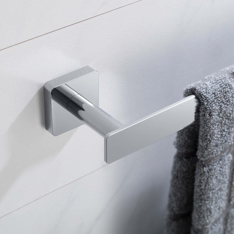 Porte-serviettes mural 26 po Blaze, Chrome chrome