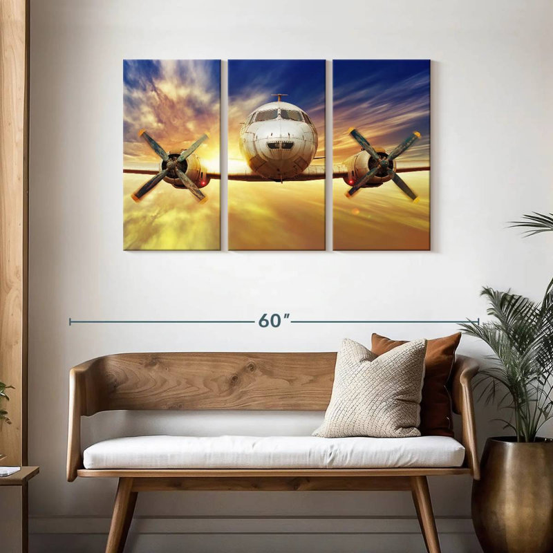Avion volant Mehar, H 28 po x l 45 po