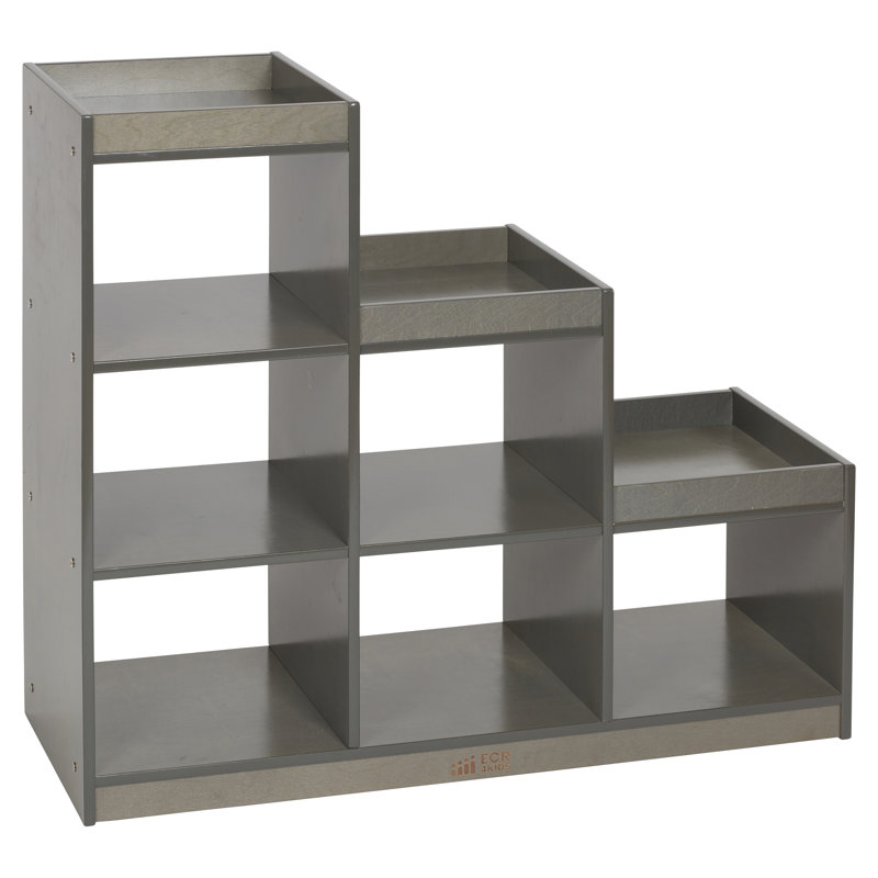 Armoire de rangement ECR4Kids 3-2-1, Gris délavé