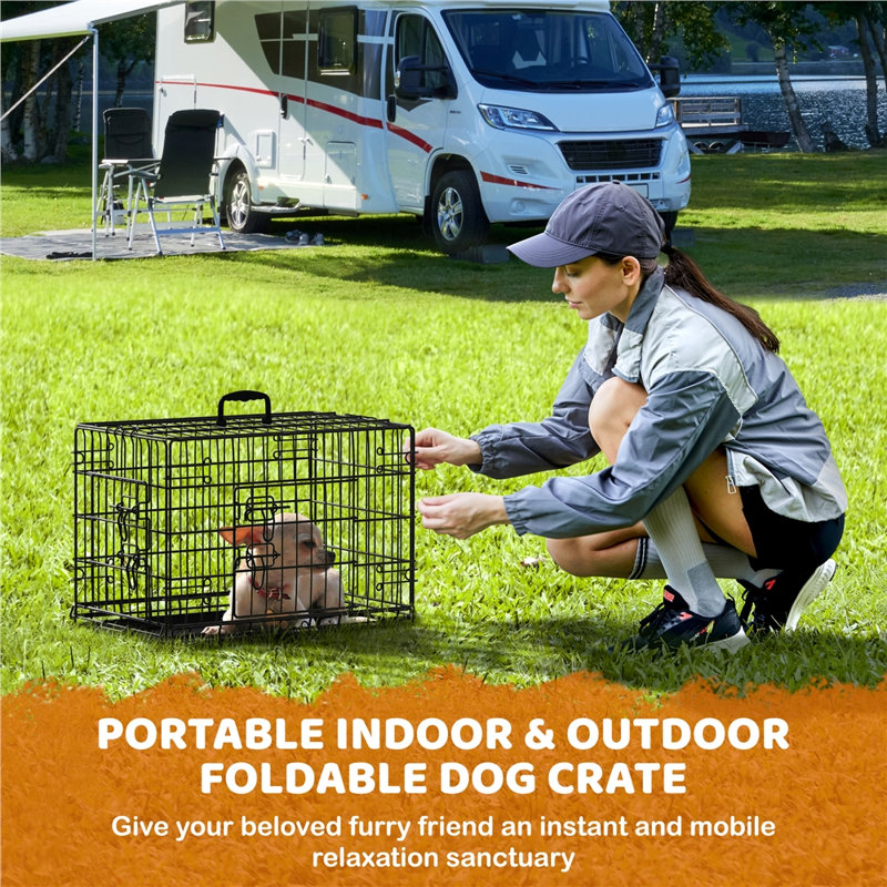 Metal Dog Crate for Small Dogs