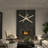 Burcker Aluminum Dimmable LED Modern Linear Chandelier-70693019-102743058