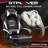 GTPLAYER Adjustable Reclining Ergonomic Faux Leather Swiveling PC & Racing Game Chair with Footrest-112324542