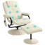77cm Wide Swivel Standard Recliner with Massager